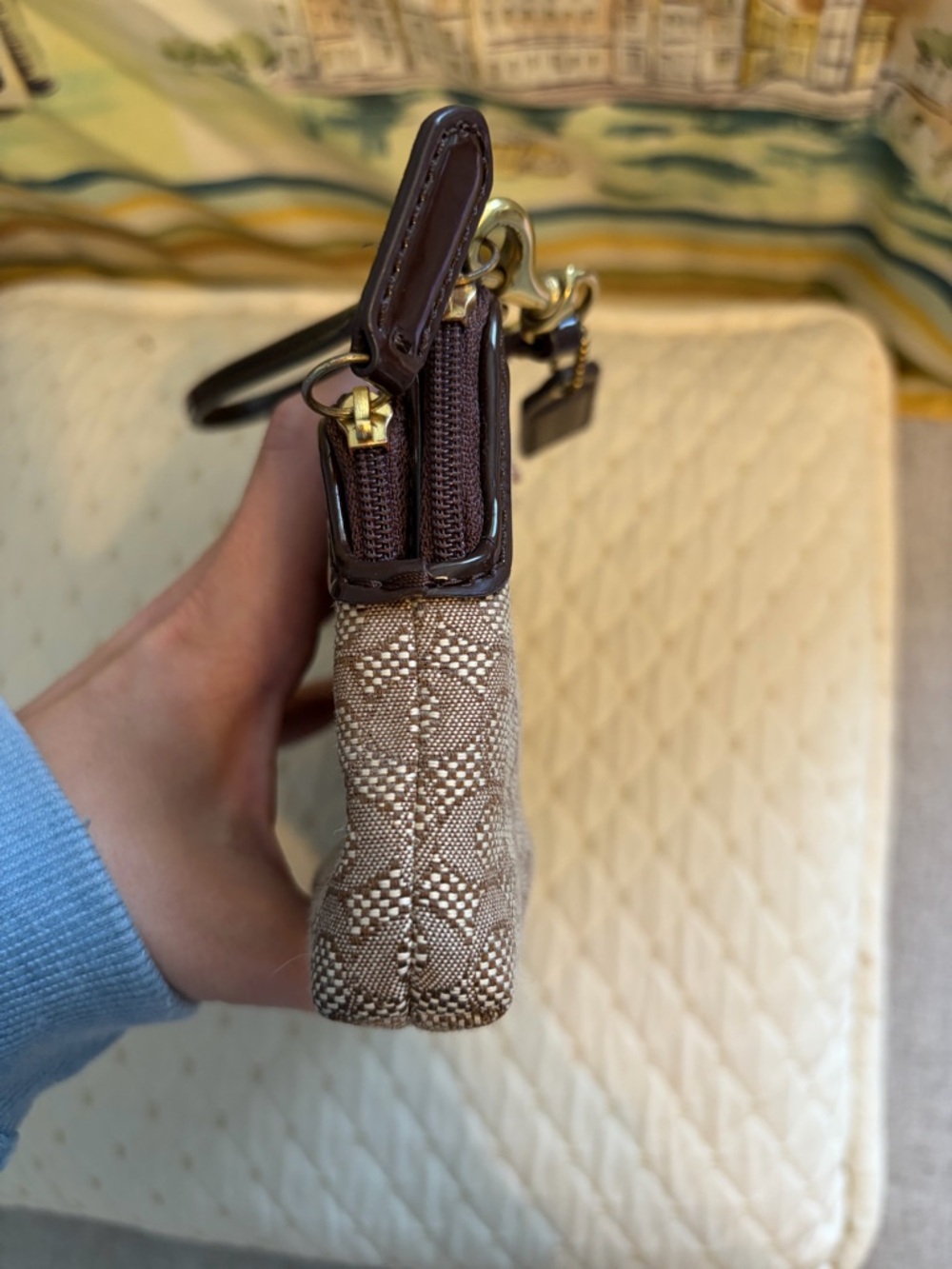 Coach micro c poppy wristlet - Picture 6 of 10